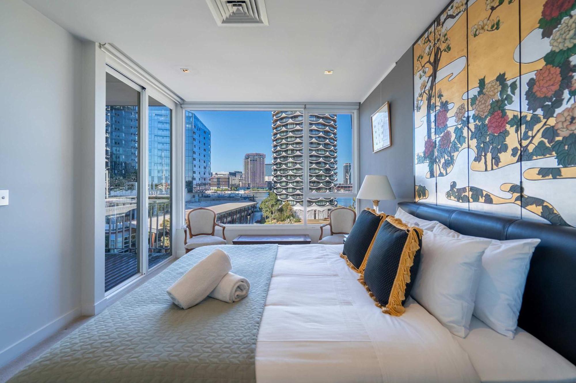 Holiday home Luxury 4b Docklands Penthouse Water Views *
